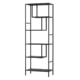Bookshelf 5 Tiers RHYS Black