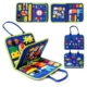 GOMINIMO Kids Busy Board Learning Toys (Blue)