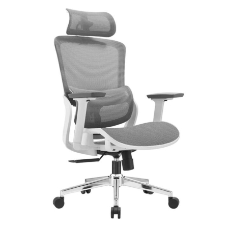 Vivian High Back Full Mesh Ergonomic Computer Working Office Chair Grey