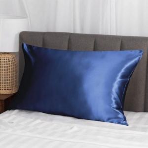 Midnight Blue - 100% Mulberry Silk Pillowcase