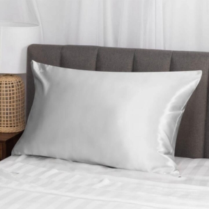 Silver Pearl - 100% Mulberry Silk Pillowcase