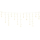 6M Christmas Icicle Lights String Light 160 LED Solar Powered Warm