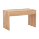 Coffee Table Rectangle Fluted Side 100CM