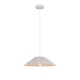 Dion Modern Metal Hanging Pendant Light Lamp White Small