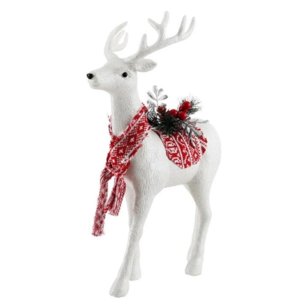 Christmas Reindeer 45cm Glitter Deer Ornaments Party Decorations