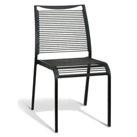 Wanika Outdoor Dining Chair - Black Frame