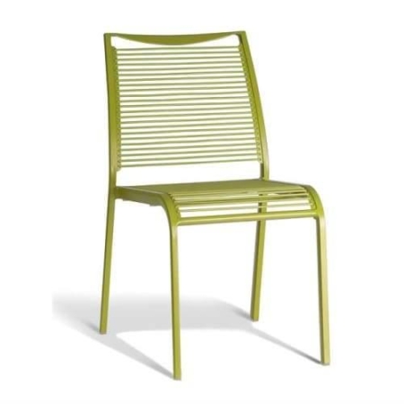 Wanika Outdoor Dining Chair - Green Frame