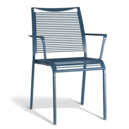 Wanika Outdoor Dining Armchair - Blue Frame