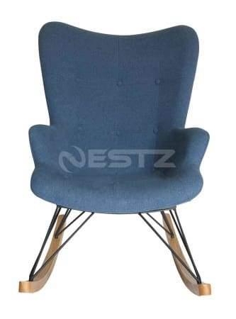 Replica Grant Featherston Lounge Rocking Chair - Blue