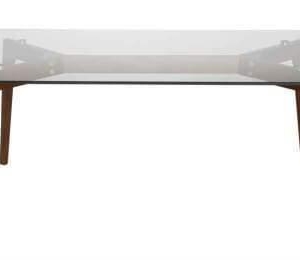 Stad Rectangular Coffee Table - Walnut