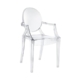 Set of 4 - Philippe Starck Replica Louis Ghost Dining Armchair - clear