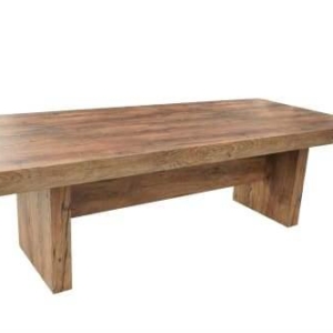 Hazel Dining Table 2.4m - Antique Oak