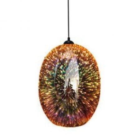 Kelper Modern Hanging Pendant Lamp - Copper Colour