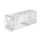 Humane Animal Trap Cage 66 x 23 x 25cm  - Silver