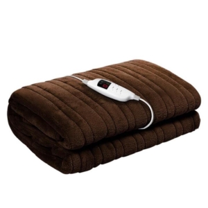 Bedding Electric Throw Blanket - Chocolate