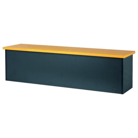 Cooper Straight Reception Hutch - 150cm - Beech/Graphite