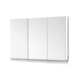 Bathroom Vanity Mirror with Storage Cabinet - White