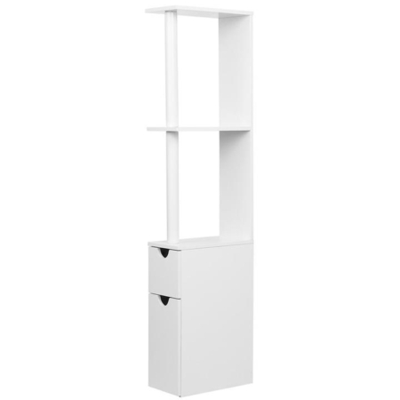 Freestanding Bathroom Storage Cabinet - White