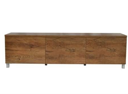 Heidi TV Stand Cabinet Entertainment Unit 1.8m - Antique Oak