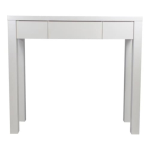 Karen Rectangular Wooden Hall Console Table - High Gloss White