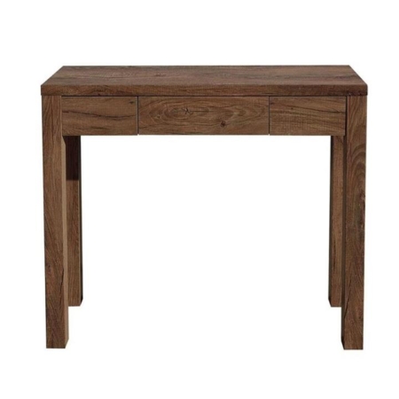 Karen Rectangular Wooden Hall Console Table - Antique Oak