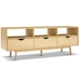 Wooden Scandinavian Entertainment Unit - Natural