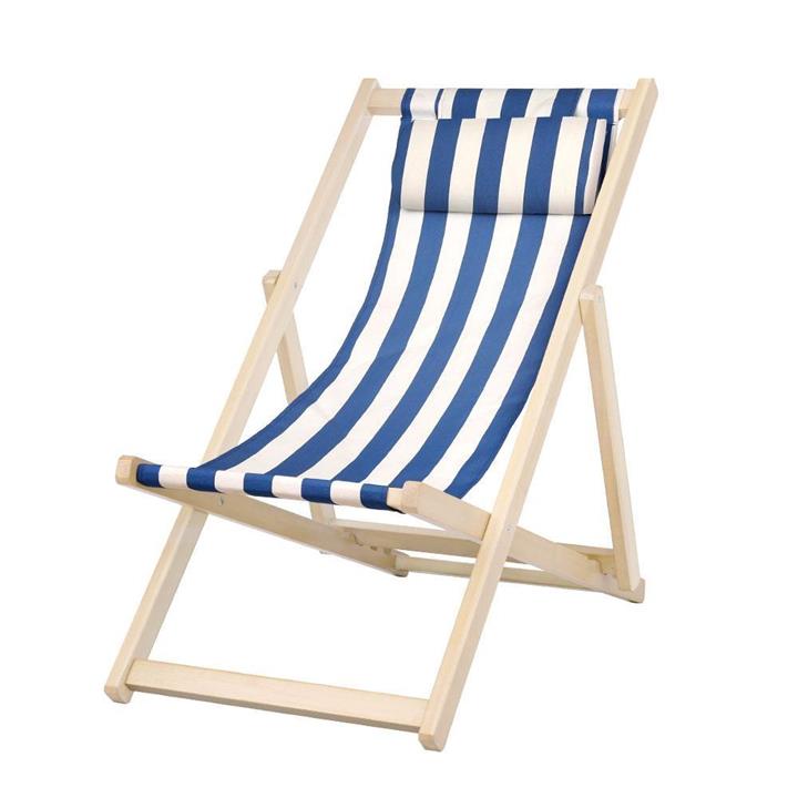 Outdoor Furniture Sun Lounge Beach Chairs Deck Chair Folding Wooden Patio