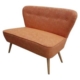 6IXTY Atom Lounge 2-Seater Sofa - Orange