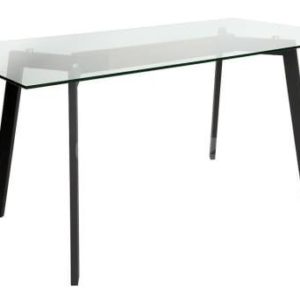 Vue Collection - Dining Table - Walnut - Matte Black