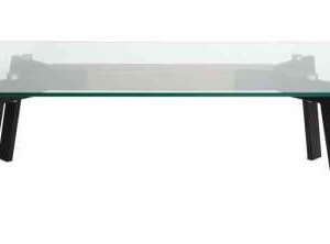 Vue Collection - Coffee Table - Walnut - Matte Black