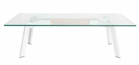 Vue Collection - Coffee Table - Natural - White