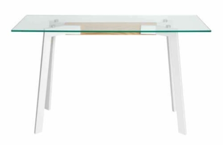 Vue Collection - Console Table - Natural - White