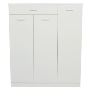 Adrian Shoe Storage Cabinet - High Gloss White