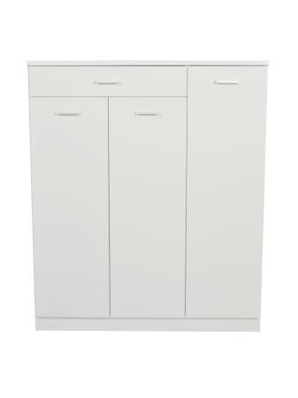 Adrian Shoe Storage Cabinet - High Gloss White