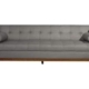 Calvin Claudia Lounge Suites 3-Seater Sofa - Light Grey