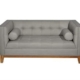 Calvin Claudia Lounge Suites 2-Seater Sofa - Light Grey