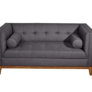 Calvin Claudia Lounge Suites 2-Seater Sofa - Dark Grey