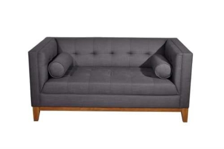 Calvin Claudia Lounge Suites 2-Seater Sofa - Dark Grey