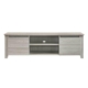 Maze TV Stand Entertainment Unit Lowline 120cm - White Oak