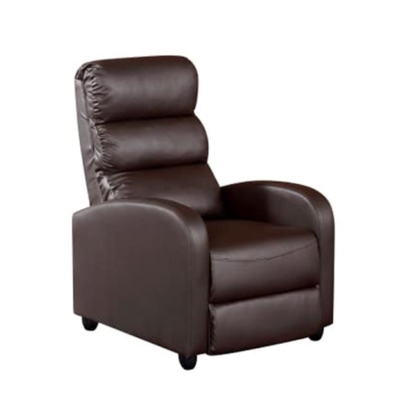 Linnea First Class Recliner Accent Armchair - Brown