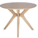 Lyn Round Wood Dining Table - 100cm - Natural