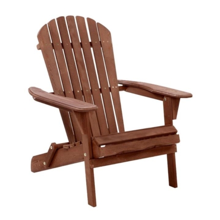 Outdoor Furniture Beach Chair Wooden Adirondack Patio Lounge Garden