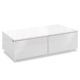 Modern Coffee Table 4 Storage Drawers High Gloss Living Room Furniture White