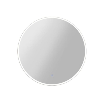 LED Wall Mirror Bathroom Mirrors With Light 90CM Decor Round Decorative