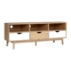 TV Cabinet Entertainment Unit Stand Wooden Storage 140cm Scandinavian