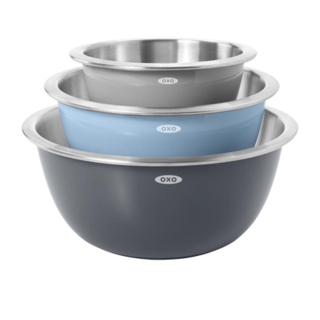 OXO Good Grips Stainless Steel Insulated Mixing Bowl Set 3pc