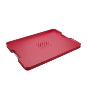 Joseph Joseph Cut & Carve Plus Chopping Board 47x33cm Red