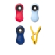 OXO Good Grips Magnetic All Purpose Clip Set of 4 Assorted Colours