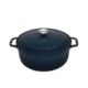 Chasseur Round French Oven 28cm - 6.1L Liquorice Blue