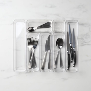 Kitchen Pro Clear Drawer Organiser Set 7pc